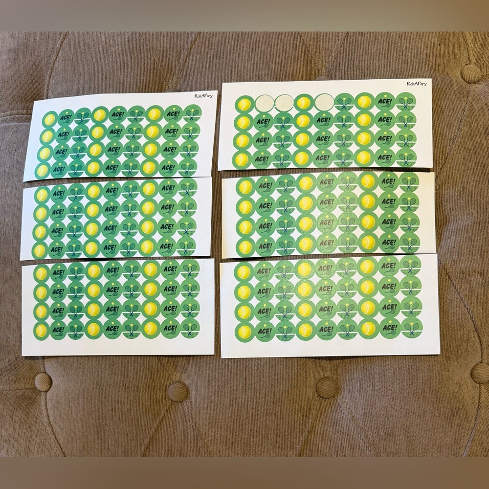 Tennis Goodies  - Bags, Racquet Butt Stickers, Kiss Stickers - Picture 7 of 7